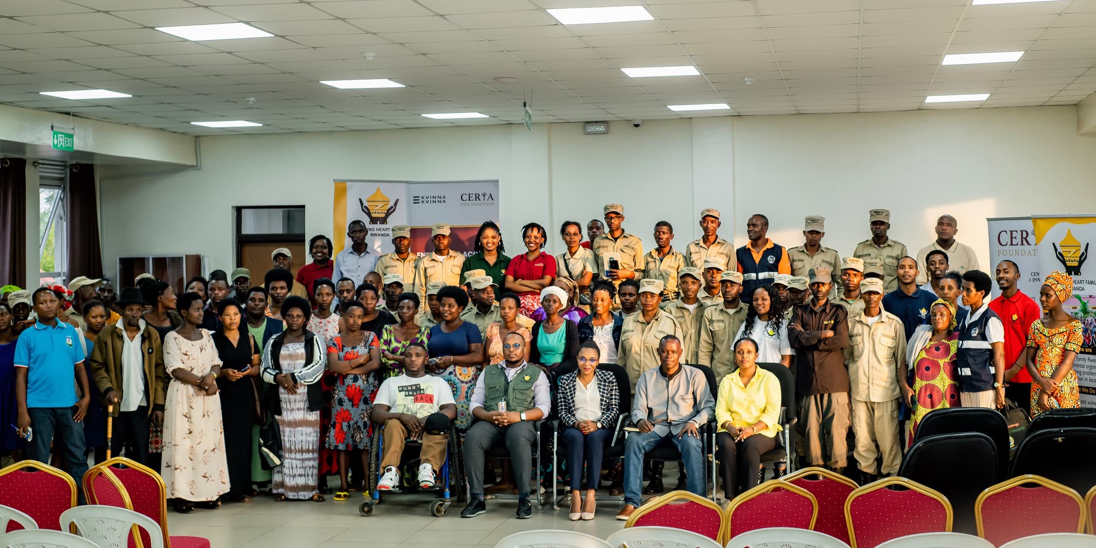 At Helping Heart Family Rwanda